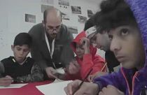 Menekült diákok a görög iskolákban