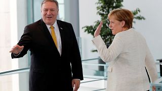 Pompeo besucht Merkel: "Die Welt ist in großer Unruhe"