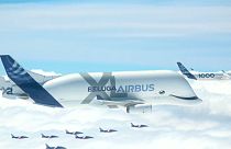 شاهد: "إيرباص" لصناعة الطائرات تحتفي بخمسينيتها بعيدا عن الأبهة