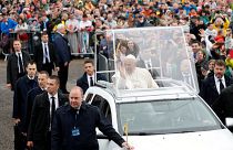 Csíksomlyón mutatott be szentmisét Ferenc pápa