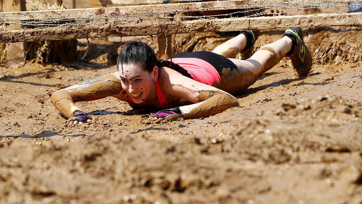 Germans get down and dirty during muddy endurance event