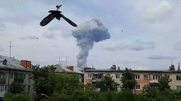 Rusya'da mühimmat fabrikasında patlama: 79 yaralı Rusya'da mühimmat fabrikasında patlama: 79 yaralı
