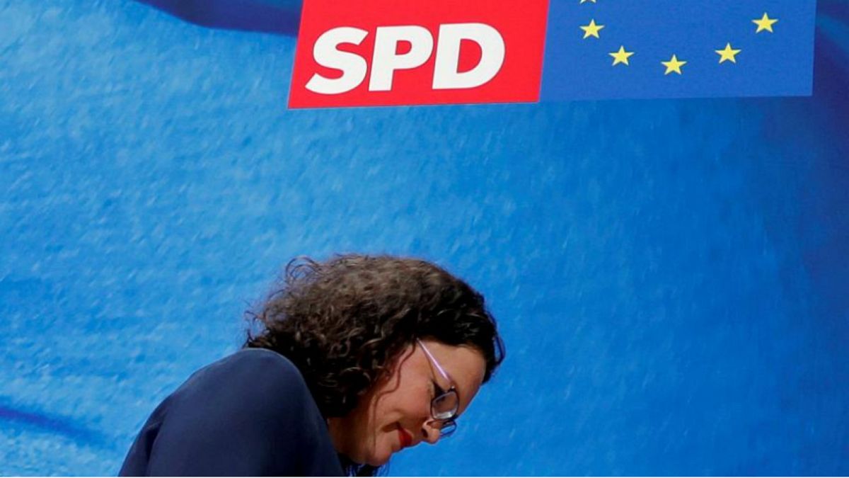 تراجع شعبية الحزب الاشتراكي الديمقراطي في ألمانيا يجبر زعيمته على الاستقالة
