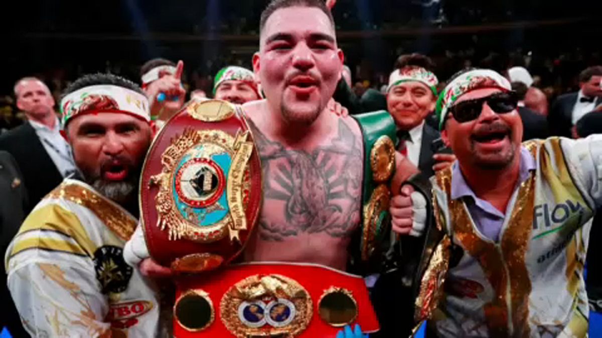 Meksika asıllı ABD'li boksör Andy Ruiz Dünya Ağırsiklet Boks Şampiyonu oldu