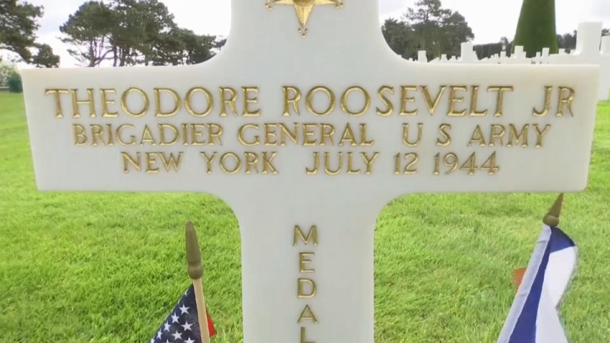 D-Day anniversary: Trump to visit graves of two of Roosevelt's sons at Normandy American Cemetery 
