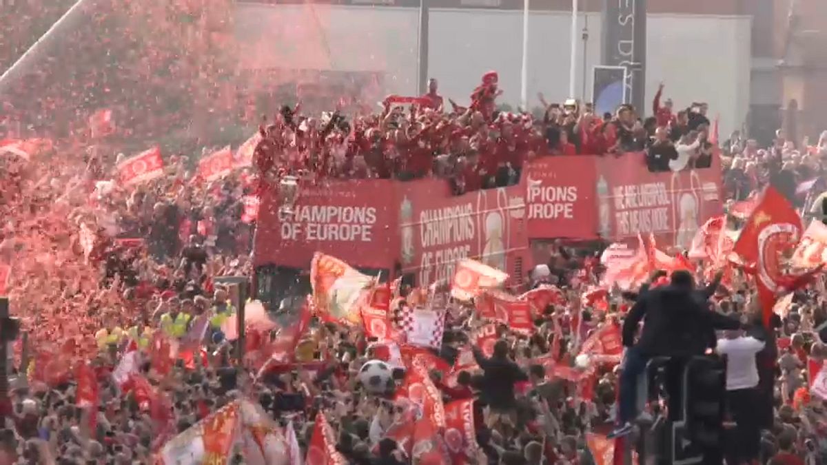 Liverpool feiert Champions League-Helden