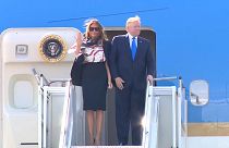 Дональд Трамп и первая леди прибыли с госвизитом в Британию