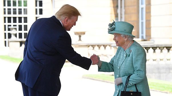 Királyi fogadás az amerikai elnöknek Királyi fogadás az amerikai elnöknek