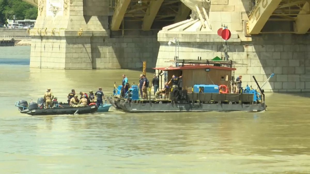 Schiffsunglück: Leiche 100 km südlich von Budapest gefunden  