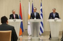 Εμβάθυνση της συνεργασίας αποφάσισαν Κύπρος-Ελλάδα-Αρμενία