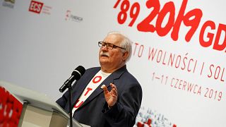 Az első szabad választásokra emlékeztek Lengyelországban