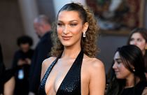 Bella Hadid arrives for the 2019 CFDA Awards at The Brooklyn Museum