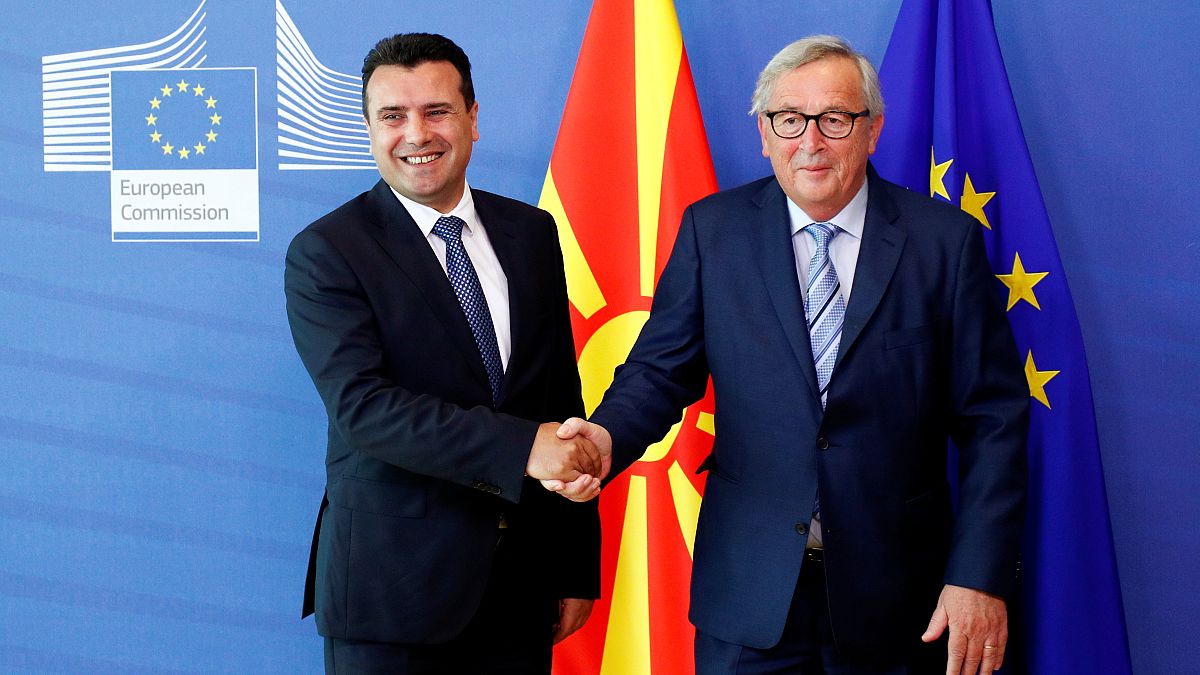 Juncker: Bedenken gegen EU-Beitritt Nordmazedoniens aufgeben