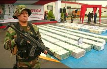 شاهد: ضبط ومصادرة أكثر من 5 أطنان من الكوكايين في بيرو
