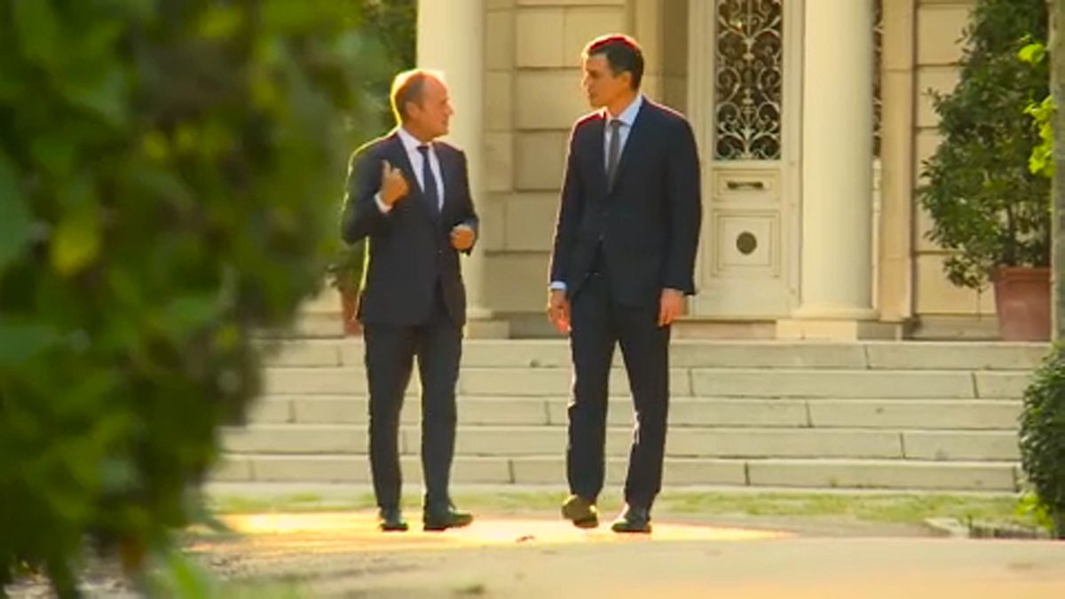 Pedro Sánchez y Donald Tusk abren las negociaciones