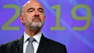 Le Commissaire européen aux Affaires économiques Pierre Moscovici