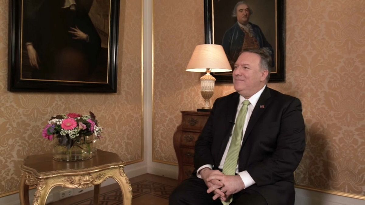 Euronews-Interview mit US-Außenminister Mike Pompeo