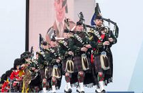 ویدئو؛ مراسم گرامیداشت هفتاد و پنجمین سالروز جنگ جهانی دوم در بریتانیا