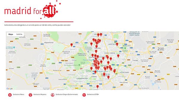mapa de madrid como llegar Dónde ir cuando acabas de llegar? Un mapa online busca orientar a 