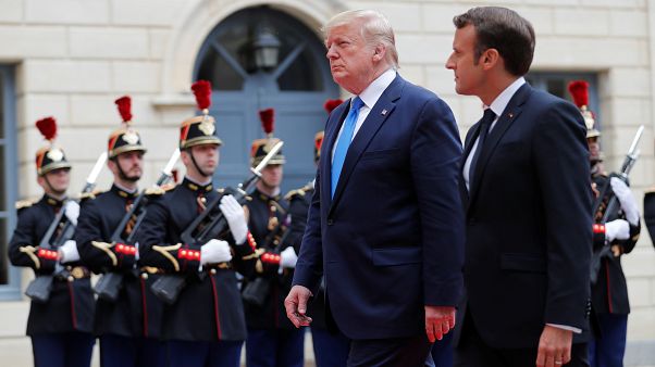 Macron appelliert: Amerika ist groß, wenn es für die Freiheit kämpft Macron appelliert: Amerika ist groß, wenn es für die Freiheit kämpft