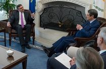 Ο Πρόεδρος Ν.Αναστασιάδης δέχεται τον Βοηθό Υφ.Εξ των ΗΠΑ Μάθιου Πάλμερ