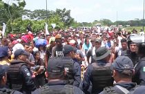 USA weisen Flüchtlinge an mexikanischer Grenze ab