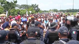 USA weisen Flüchtlinge an mexikanischer Grenze ab