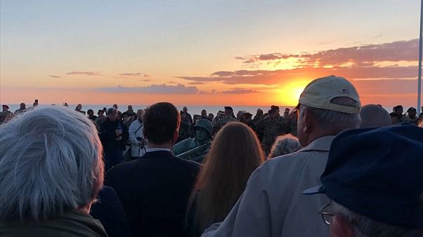 Amanecer en el 75 aniversario del desembarco de Normandía Amanecer en el 75 aniversario del desembarco de Normandía