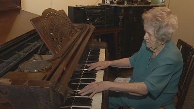 Meet the pianist from Poland who is still playing at 108