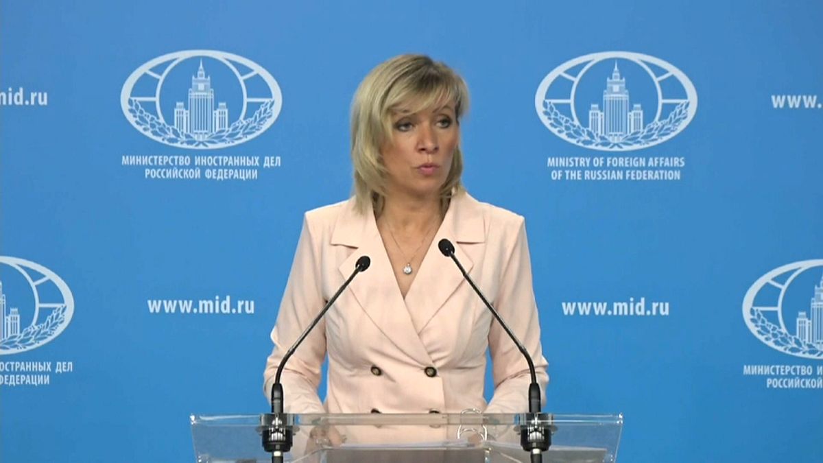  Maria Zakharova gives a press conference