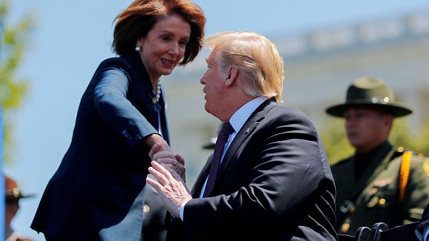 Il presidente Donald Trump e la Speaker della Camera Nancy Pelosi Il presidente Donald Trump e la Speaker della Camera Nancy Pelosi