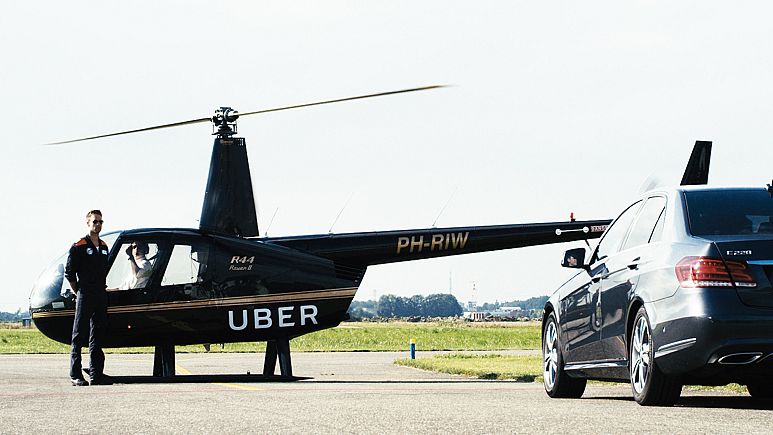 Uber, helikopter seferleri başlatıyor Uber, helikopter seferleri başlatıyor