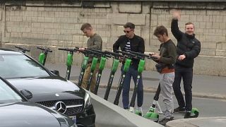 The French capital has 20,000 scooters from 12 operators