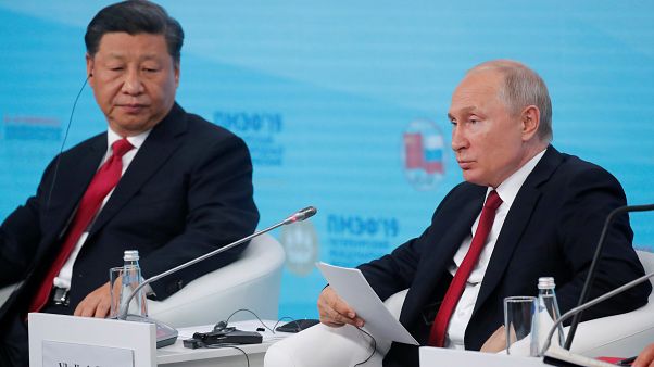 Watch again: Putin and Xi speak at St Petersburg economic forum Watch again: Putin and Xi speak at St Petersburg economic forum