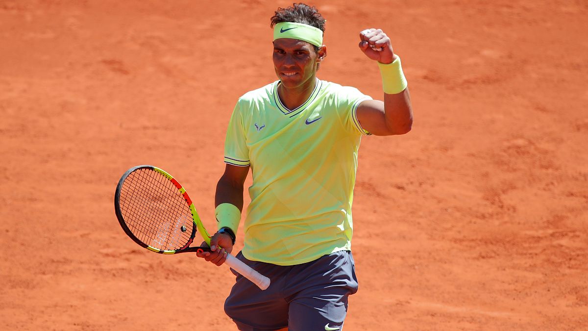 Nadal na 12.ª final de Roland Garrosao ao vencer Federer