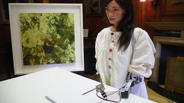 Meet the robot artist set for her first solo exhibition in the UK Meet the robot artist set for her first solo exhibition in the UK