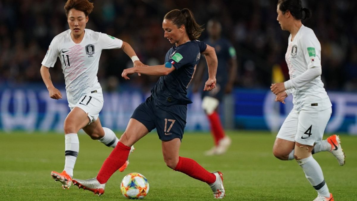 Kadınlar Dünya Kupası açılış maçında Fransa Güney Kore'yi 4-0 yendi