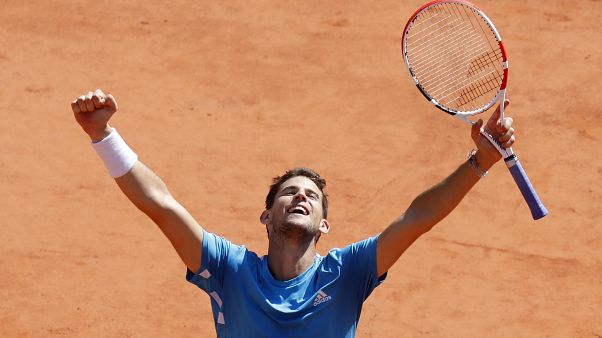 Dominique Thiem se impone a Novak Djokovic en la semifinal de Roland Garros Dominique Thiem se impone a Novak Djokovic en la semifinal de Roland Garros