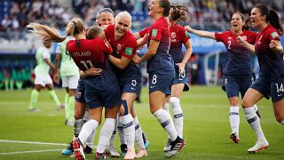 Image result for FIFA 2019: Norway cruise to opening victory over Nigeria