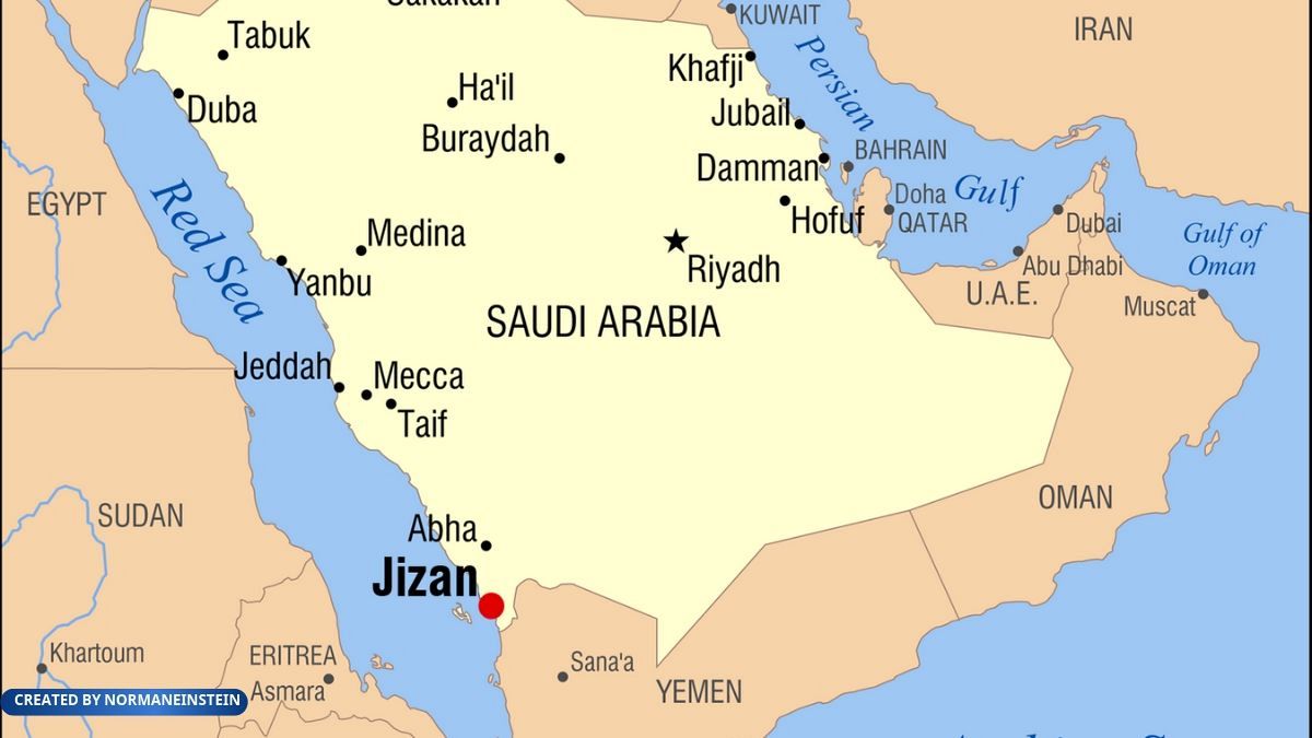 حوثی‌ها: فرودگاه جیزان عربستان را با پهپاد هدف قرار دادیم
