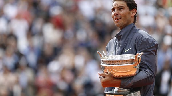 Tennis/Roland Garros : Rafael Nadal remporte une 12e victoire en battant l'Autrichien Dominic Thiem Tennis/Roland Garros : Rafael Nadal remporte une 12e victoire en battant l'Autrichien Dominic Thiem