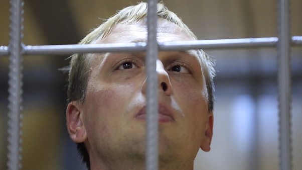 Иван Голунов на слушаниях по мере пресечения Иван Голунов на слушаниях по мере пресечения