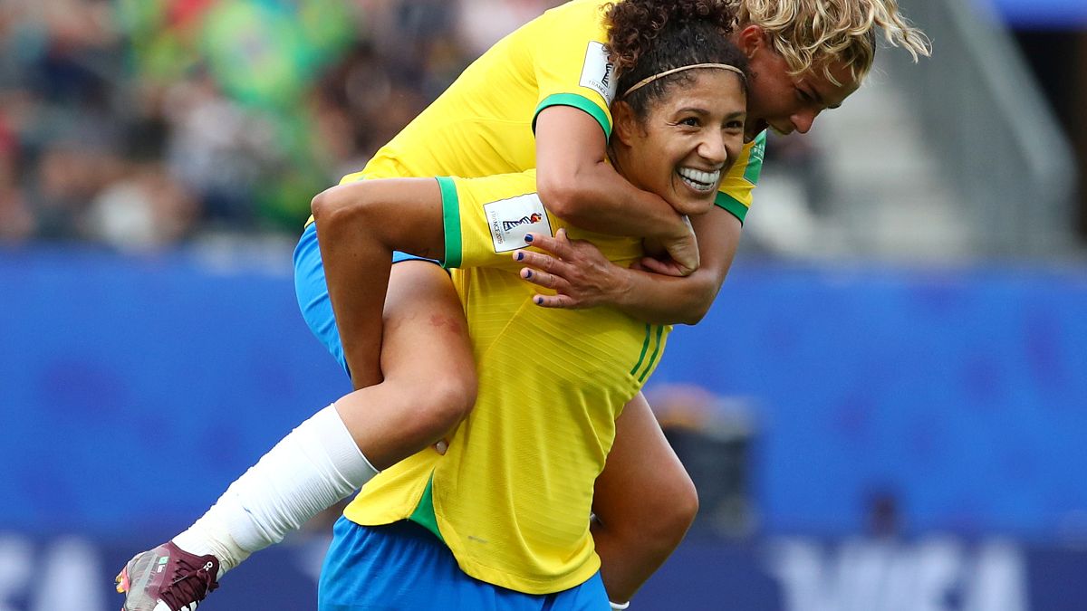 FIFA Kadınlar Dünya Kupası: Brezilyalı Cristiane bir maçta üç gol atan en yaşlı futbolcu oldu