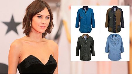Alexa Chung collaborates with Barbour in new collection