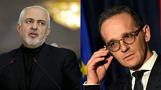 İran Dışişleri Bakanı Cevad Zarif ve Alman meslektaşı Heiko Maas