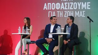 Το πρόγραμμα του ΣΥΡΙΖΑ παρουσίασαν Τσίπρας και υπουργοί
