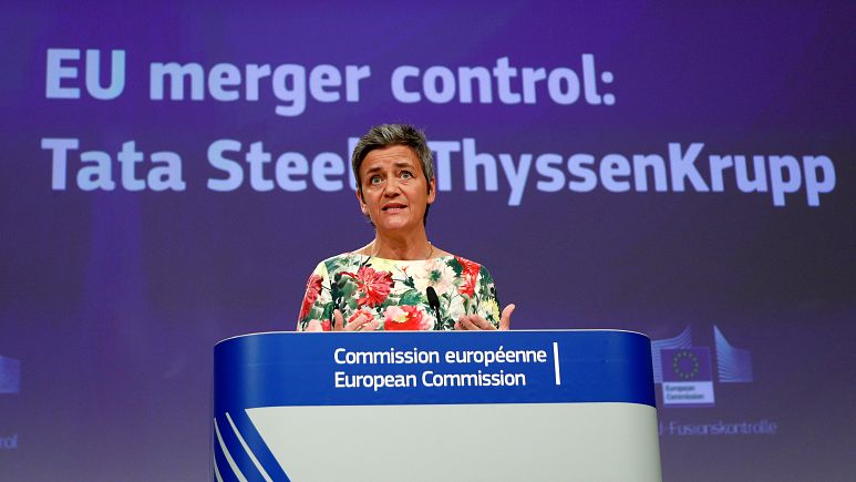 La UE veta la fusión de ThyssenKrupp con Tata La UE veta la fusión de ThyssenKrupp con Tata
