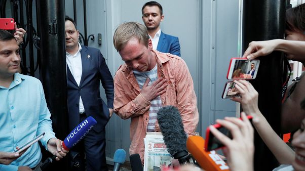 Russland: Golunow wieder auf freiem Fuß Russland: Golunow wieder auf freiem Fuß