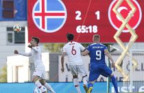 Ay yıldızlılar gruptaki ilk yenilgisini aldı: İzlanda 2-Türkiye 1
