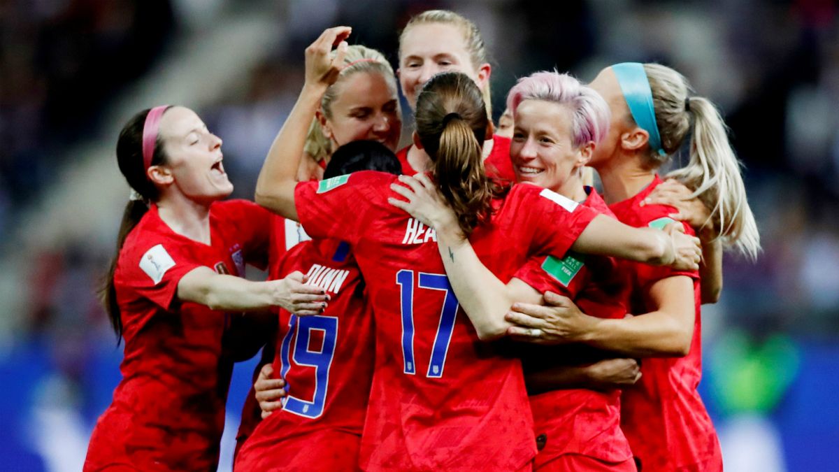 پیروزی تاریخی تیم ملی زنان آمریکا مقابل تایلند